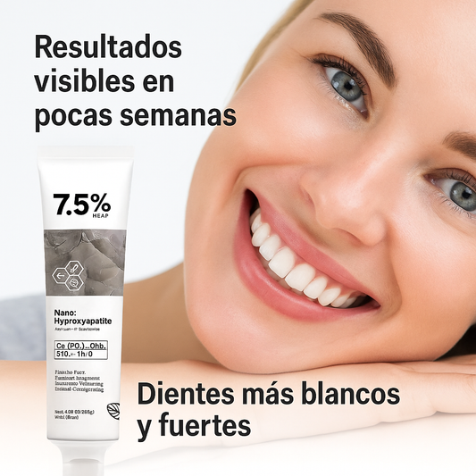 WhiteNova 120g – Pasta Dental Blanqueadora Reparadora con Nano-Hydroxyapatite 7.5%