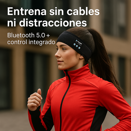 NoizeOff™ – Banda Bluetooth con Cancelación de Ruido