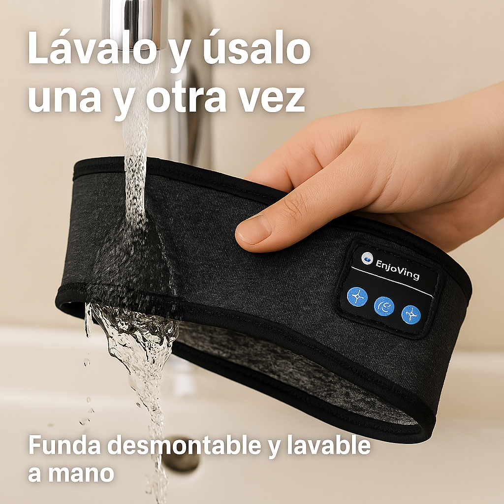 NoizeOff™ – Banda Bluetooth con Cancelación de Ruido