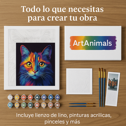 ArtAnimals™ – Set de Pintura por Números