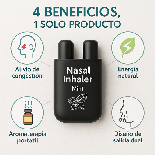 Inhalador Natural ACTIVAIR™ | Energía Instantánea en tu Bolsillo