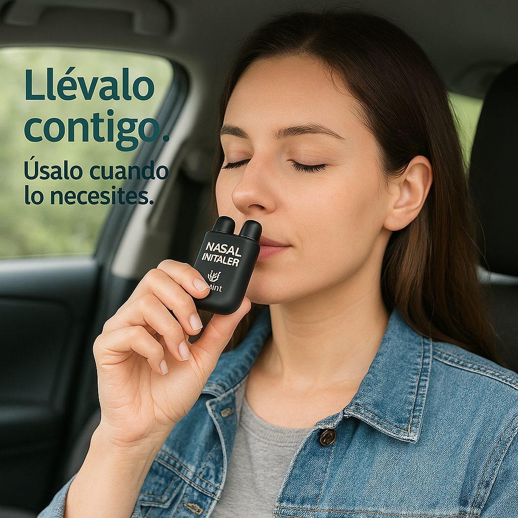 Inhalador Natural ACTIVAIR™ | Energía Instantánea en tu Bolsillo