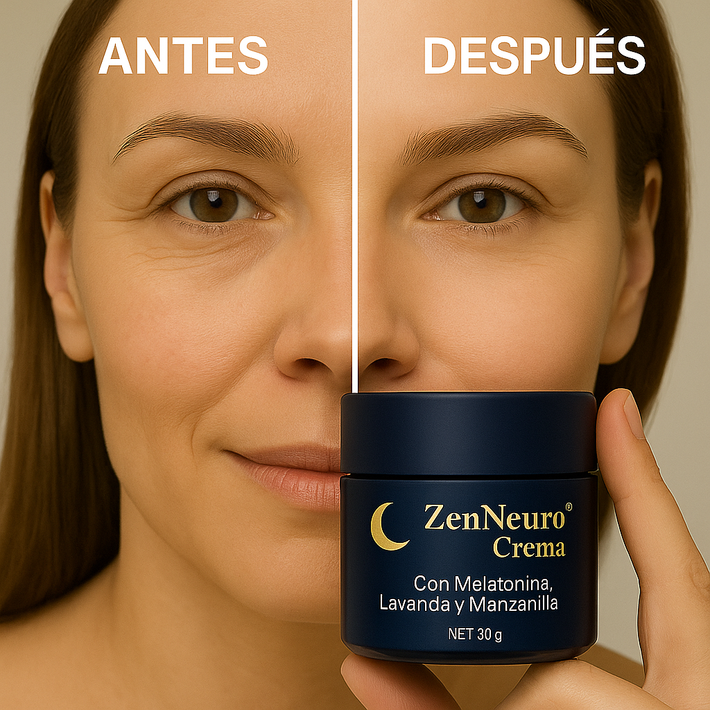 Crema ZenNeuro™ 30gr – Arrugas de Estrés | Nutre y Duerme Mejor