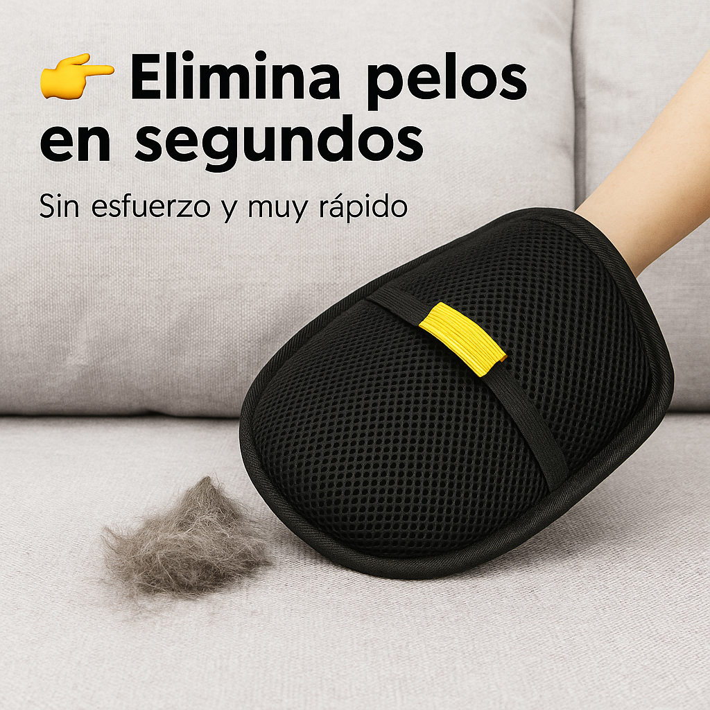 PetCleanPro™ – Guante Antipelo Reutilizable para Mascotas y Hogar