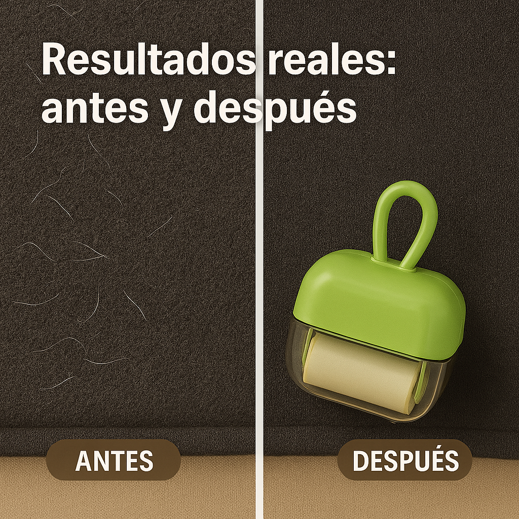 LintXpert™ – Eliminador de Pelo y Pelusa Reutilizable