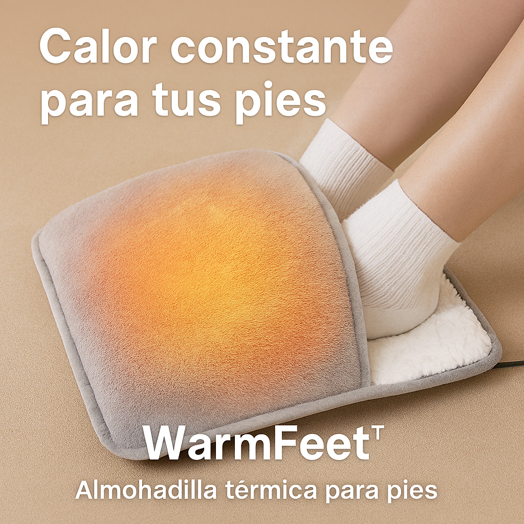 WarmFeet™ – Almohadilla Térmica para Pies