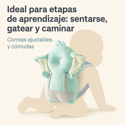 HeadGuard™ – Mochila Protectora para Bebés