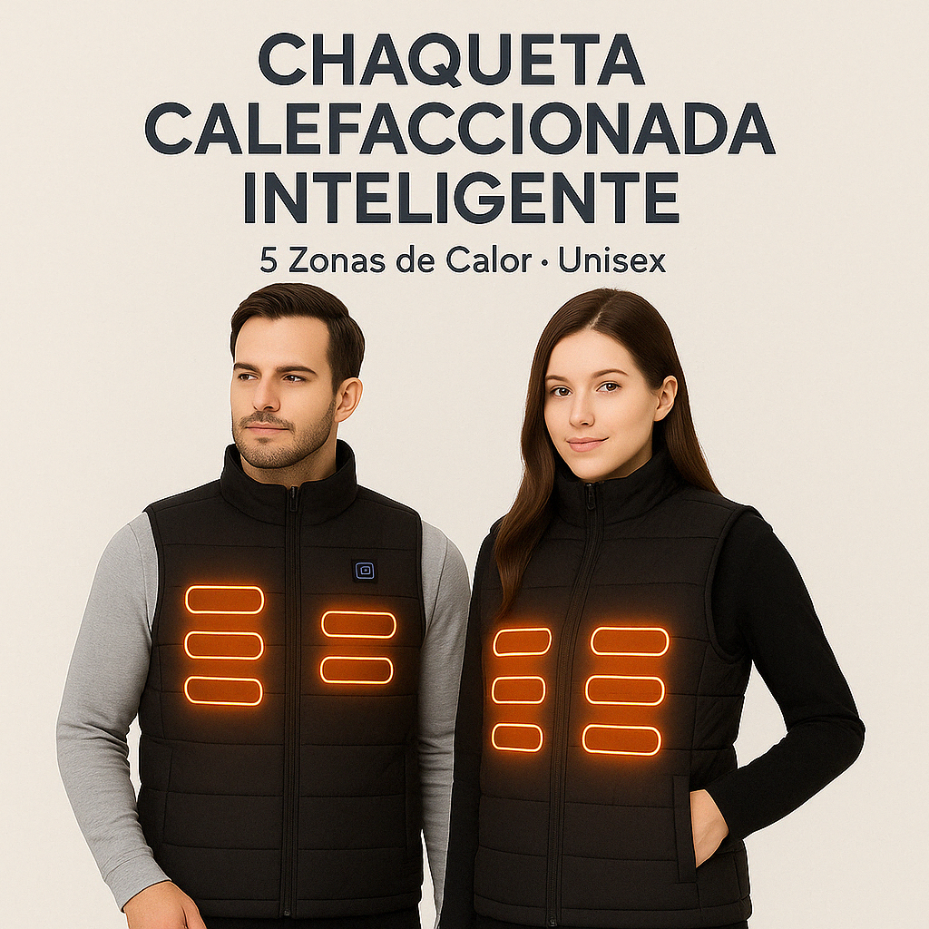 Chaqueta Calefaccionada Unisex WarmEdge™ con Control de Temperatura