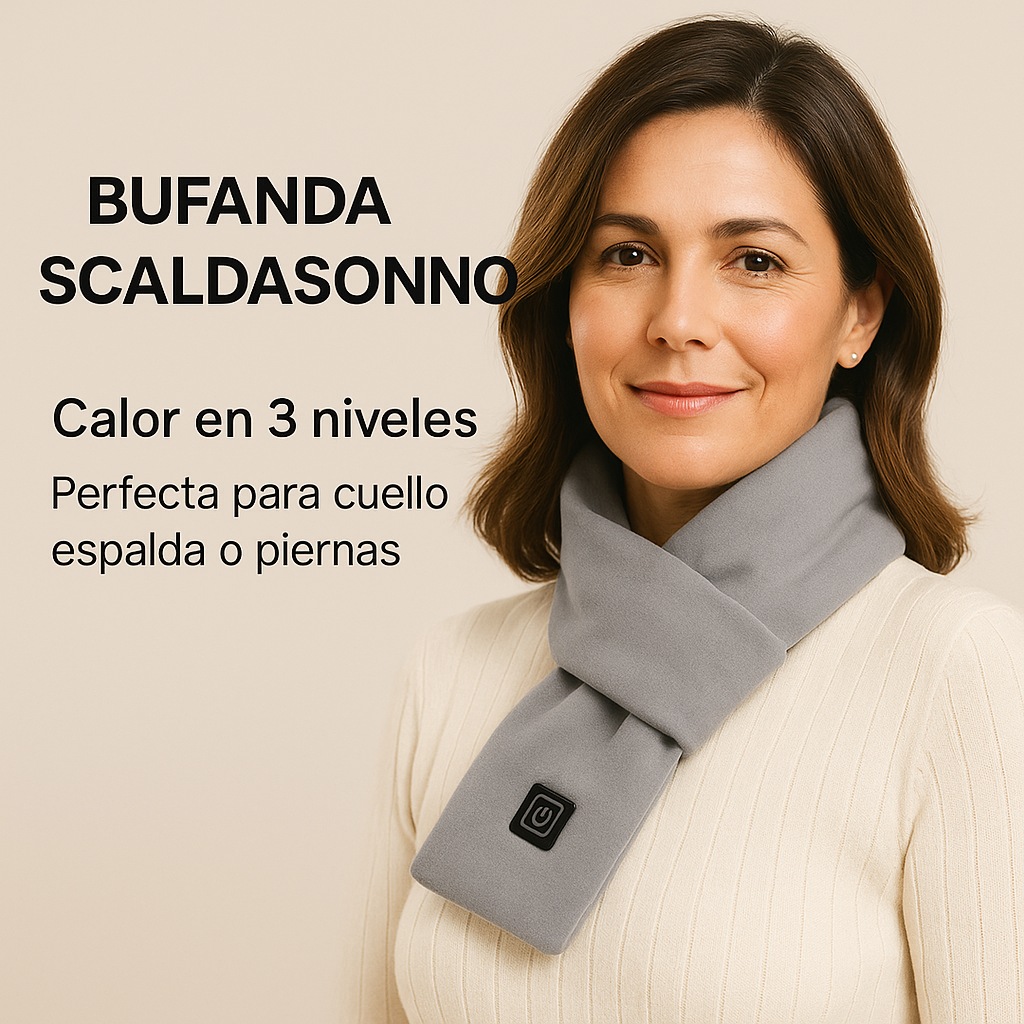 Bufanda Scaldasono™ – Calor Instantáneo en 3 Niveles