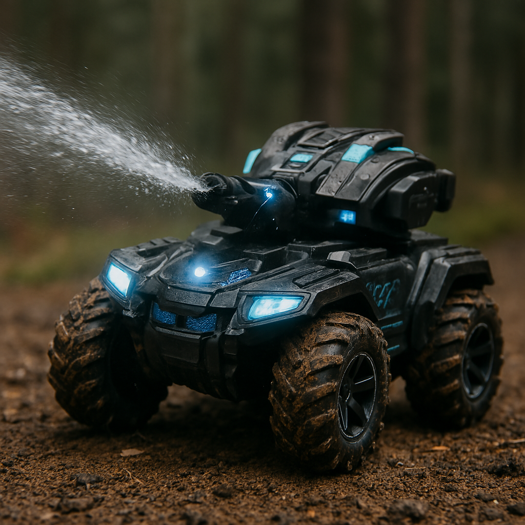 Tanque StormBlaster™ RC Acrobático 4x4 | ¡Diversión extrema al instante!