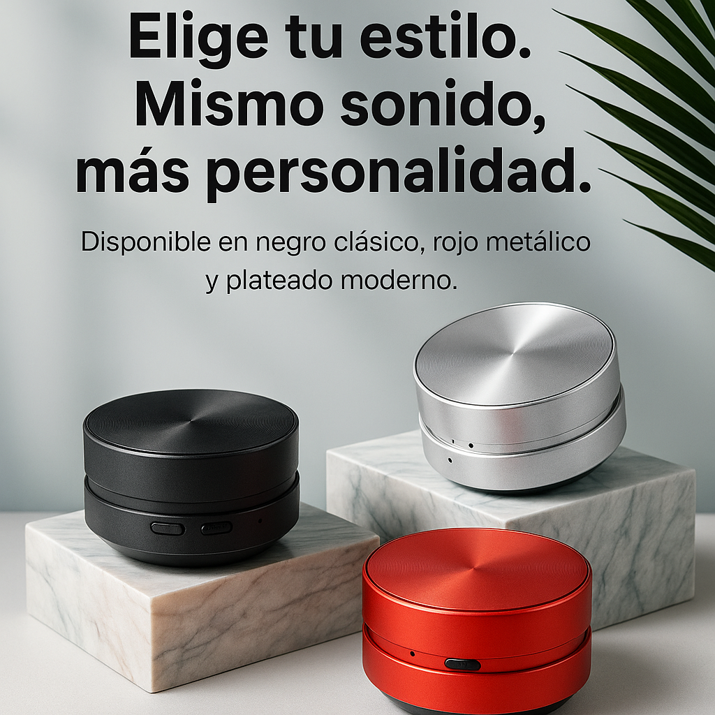 StickTune™ – Parlante Bluetooth adherente a cualquier superficie