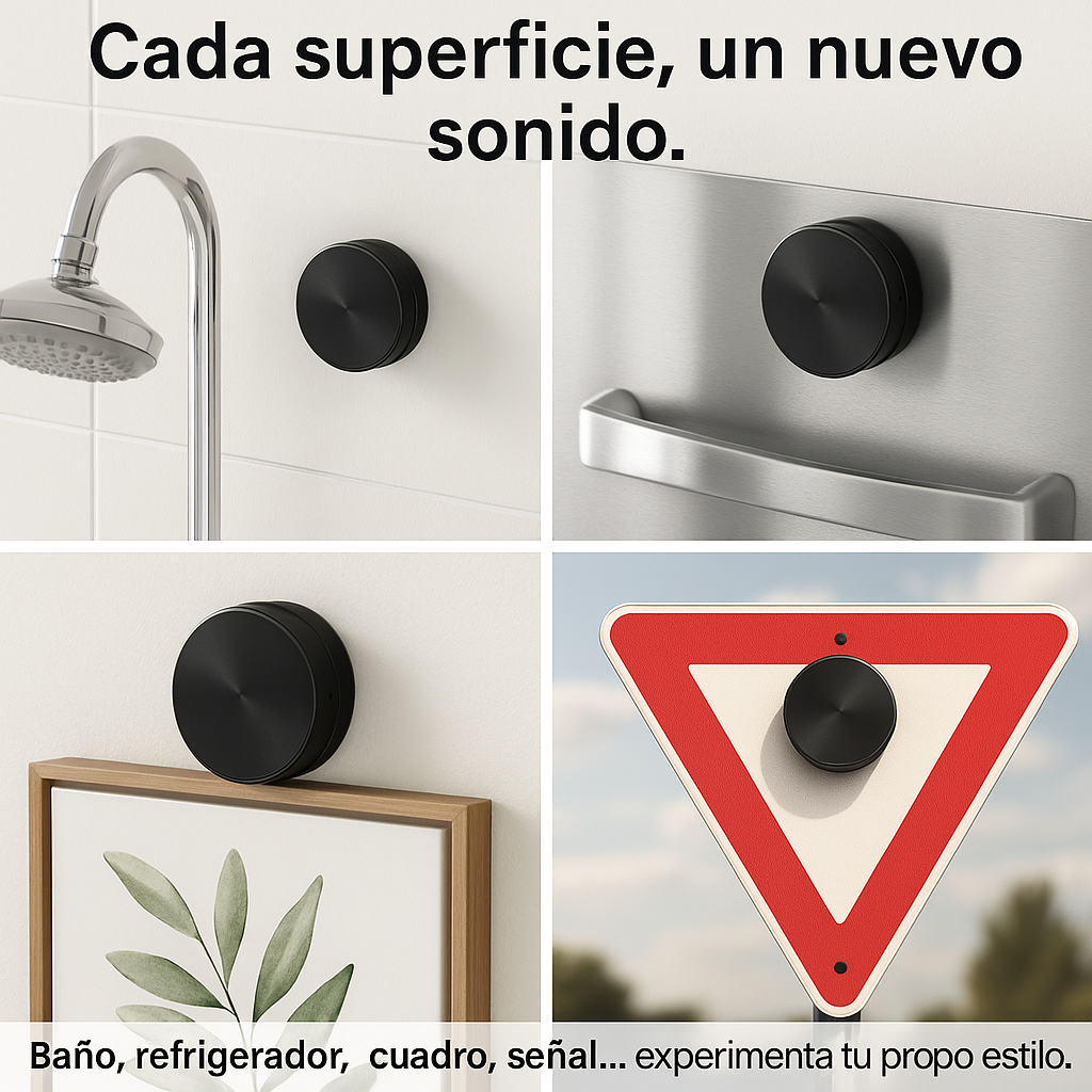 StickTune™ – Parlante Bluetooth adherente a cualquier superficie