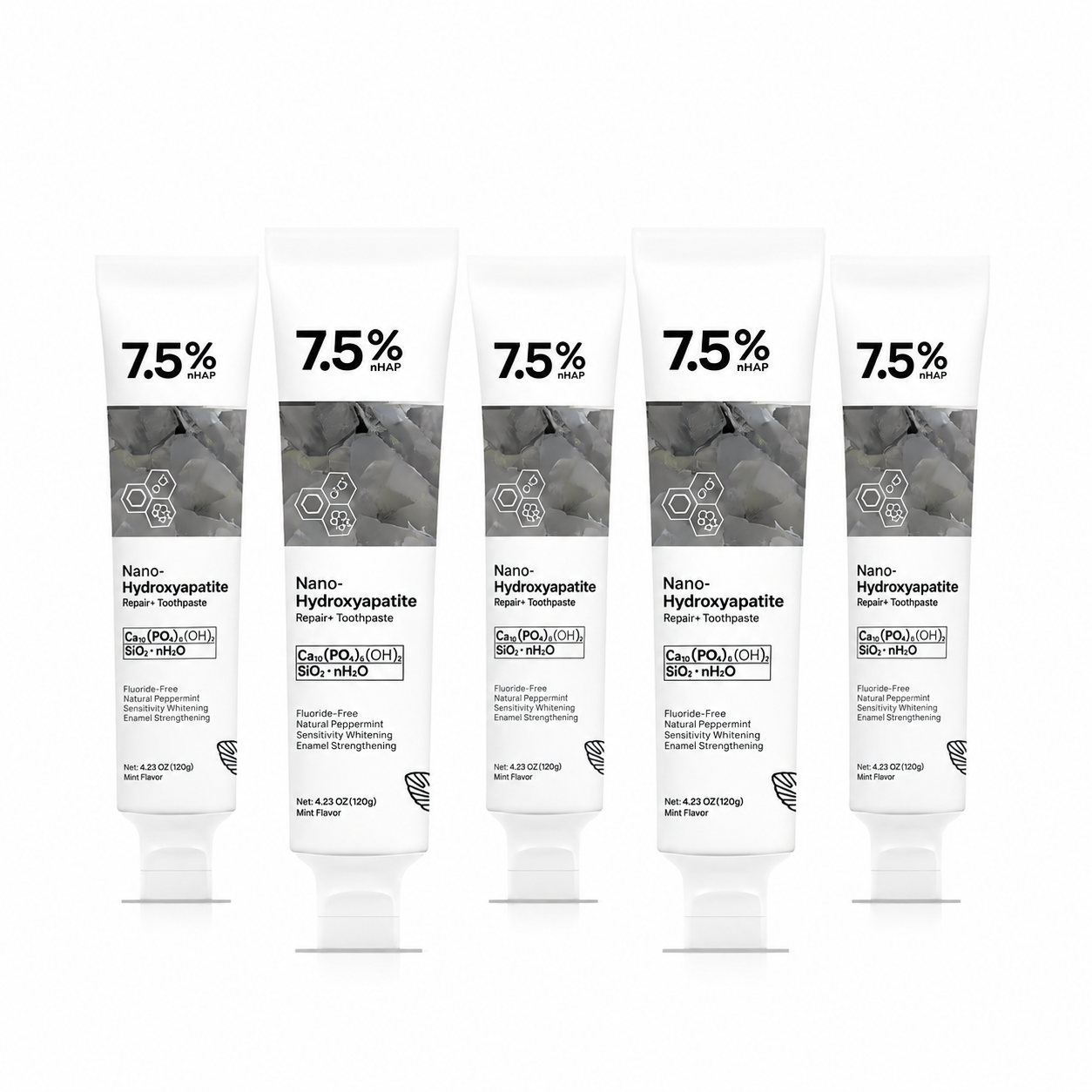 WhiteNova 120g – Pasta Dental Blanqueadora Reparadora con Nano-Hydroxyapatite 7.5%