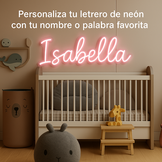 Letrero Neón LED Personalizado – Tu Nombre, Tu Luz