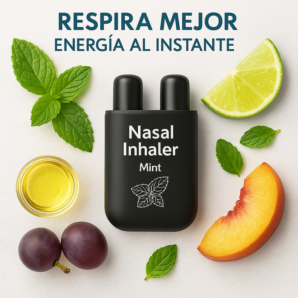 Inhalador Natural ACTIVAIR™ | Energía Instantánea en tu Bolsillo