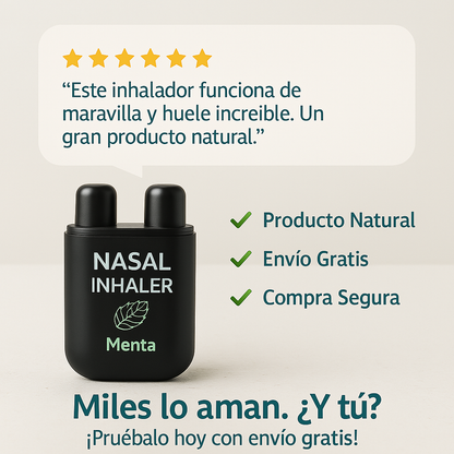 Inhalador Natural ACTIVAIR™ | Energía Instantánea en tu Bolsillo