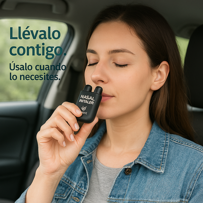 Inhalador Natural ACTIVAIR™ | Energía Instantánea en tu Bolsillo