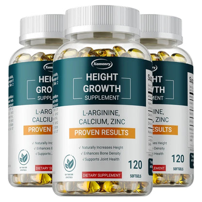 Suplemento Crecimiento Estatura GrowMax™ | Fortalece Huesos y Estimula el Desarrollo Natural