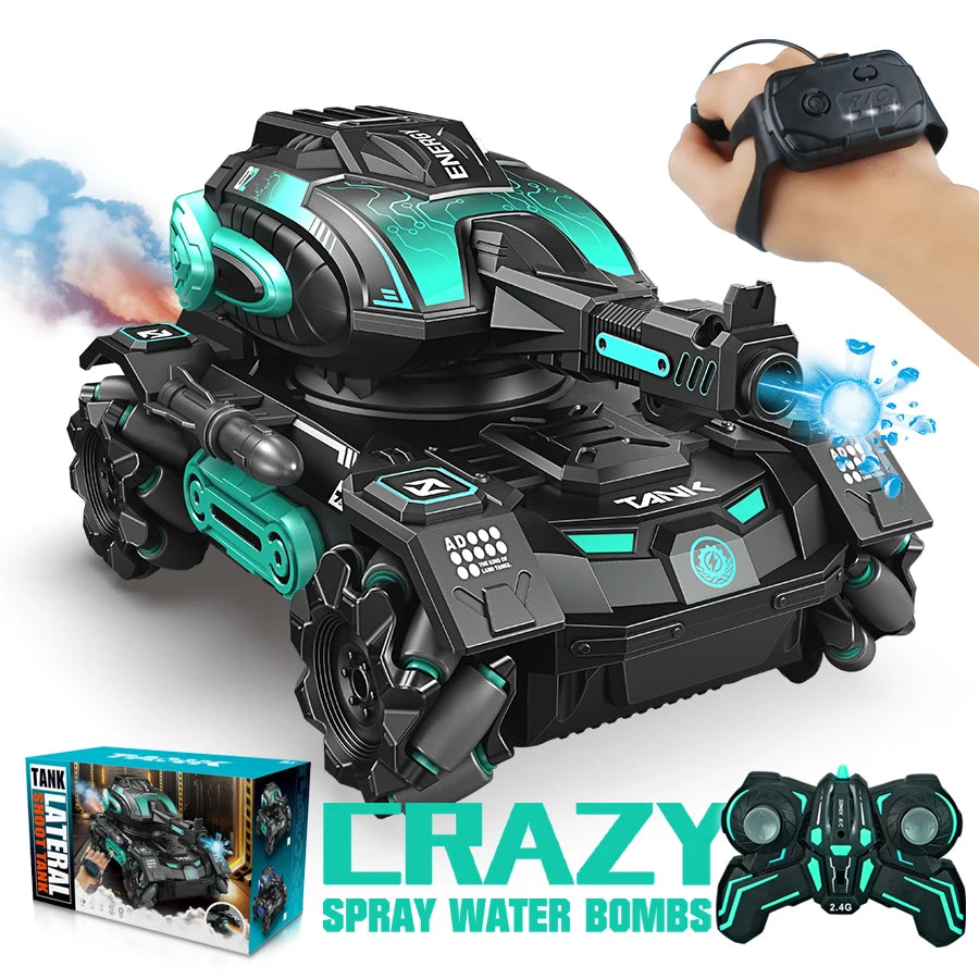 Tanque StormBlaster™ RC Acrobático 4x4 | ¡Diversión extrema al instante!