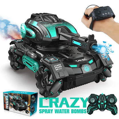 Tanque StormBlaster™ RC Acrobático 4x4 | ¡Diversión extrema al instante!