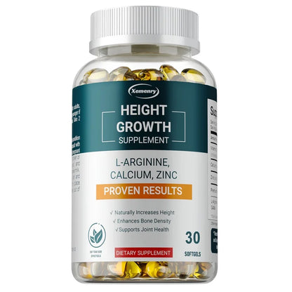 Suplemento Crecimiento Estatura GrowMax™ | Fortalece Huesos y Estimula el Desarrollo Natural