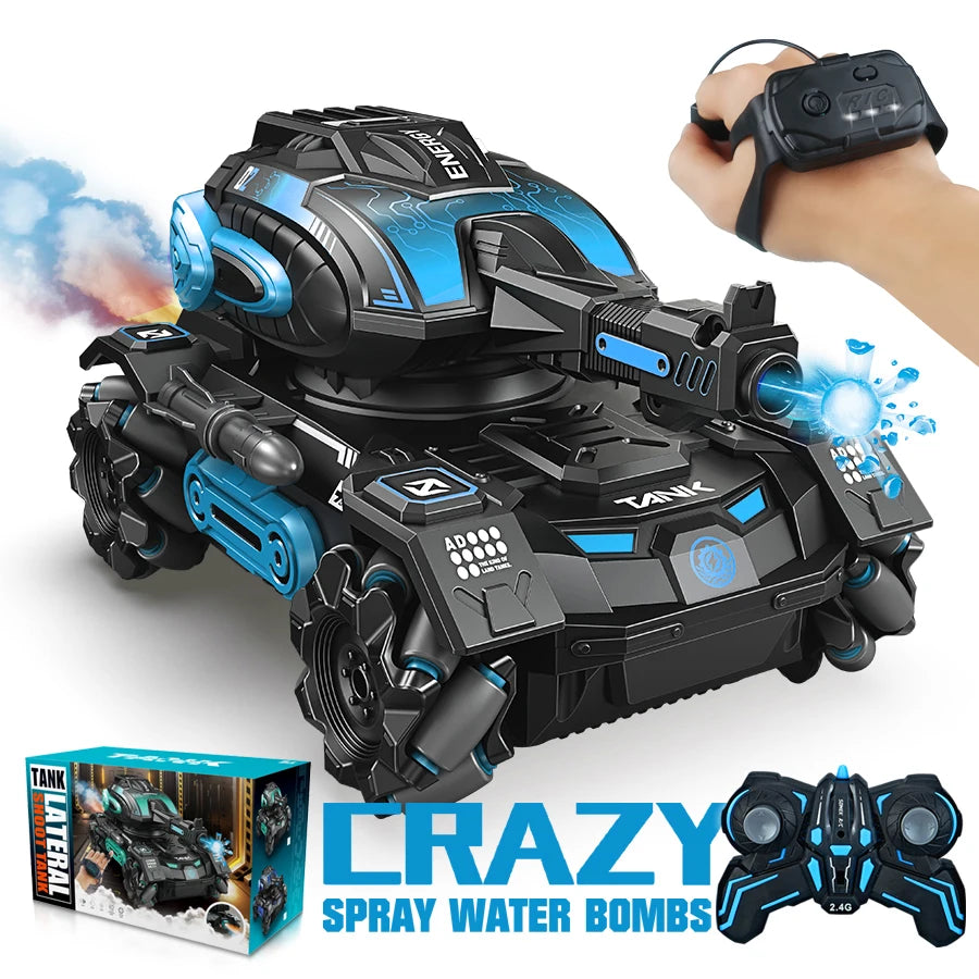 Tanque StormBlaster™ RC Acrobático 4x4 | ¡Diversión extrema al instante!